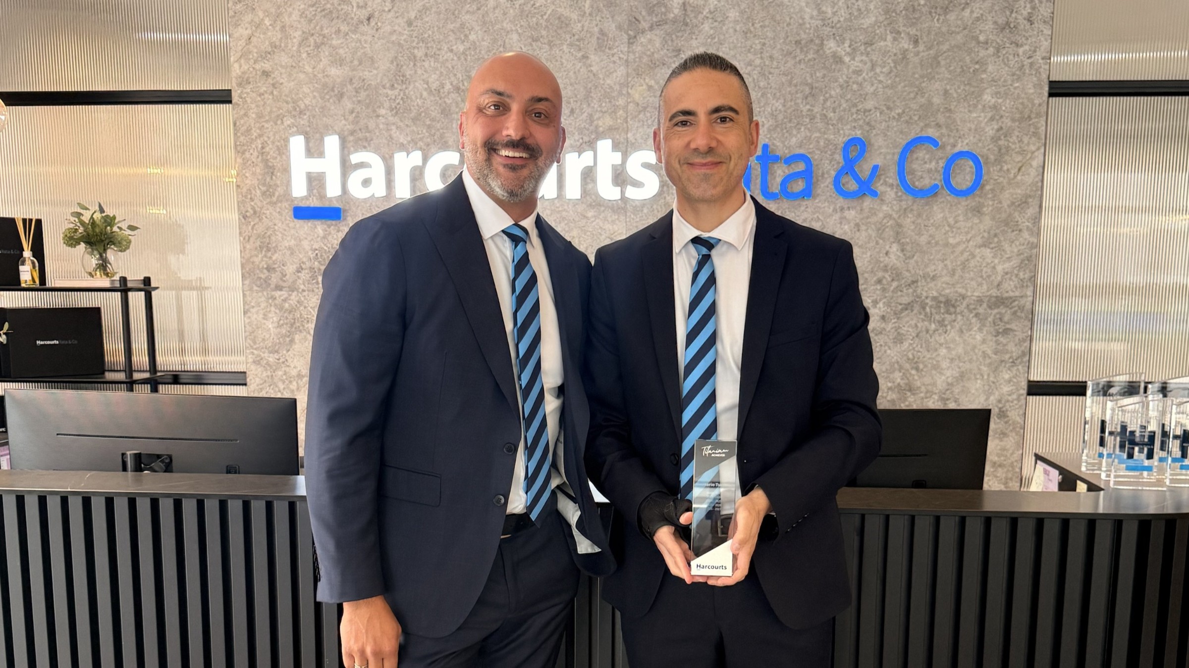 Harcourts Rata & Co's Mario Tucci earns Titanium status for a fifth straight year