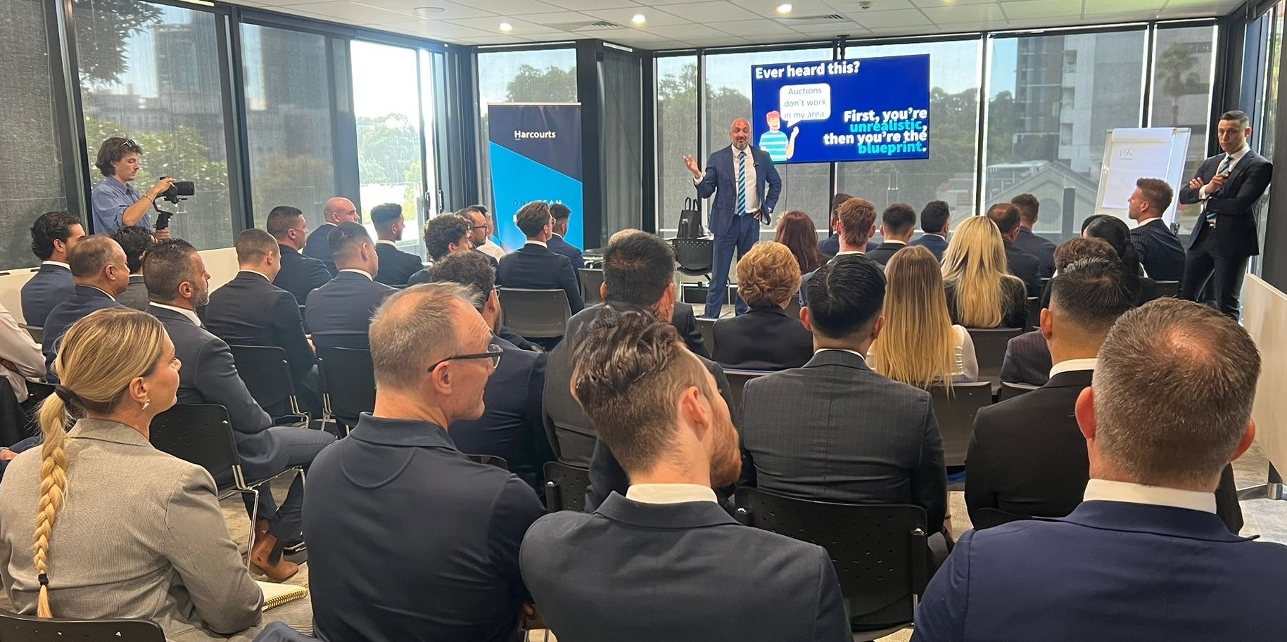 Harcourts Victoria Elevates Real Estate Standards with Industry-Leading Auction Simulation Training