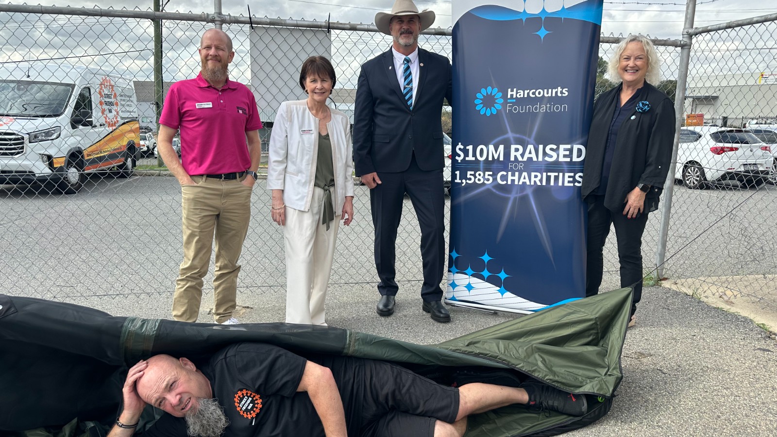Harcourts Foundation Partners with Local Charities to Bring Comfort to Western Australia’s Homeless