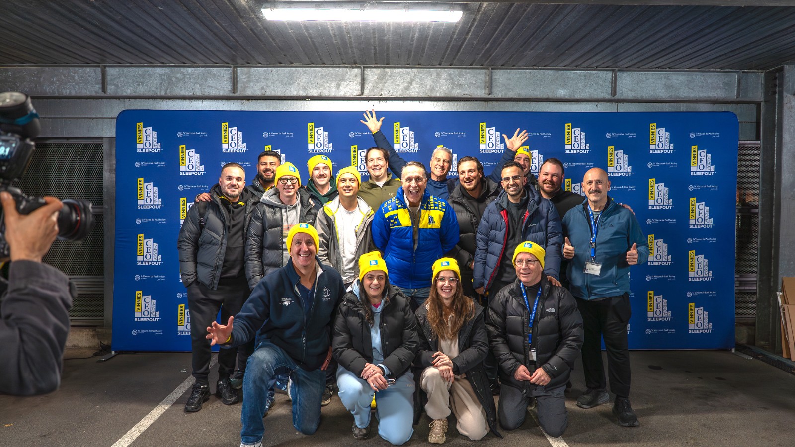 Woodards Surpasses $1 Million Milestone in 10th Year Supporting Vinnies CEO Sleepout