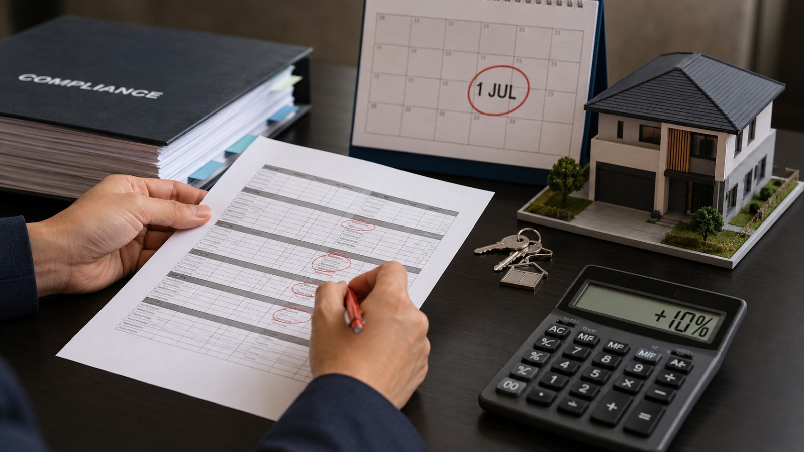 The AML penalty figure the real estate media got wrong.