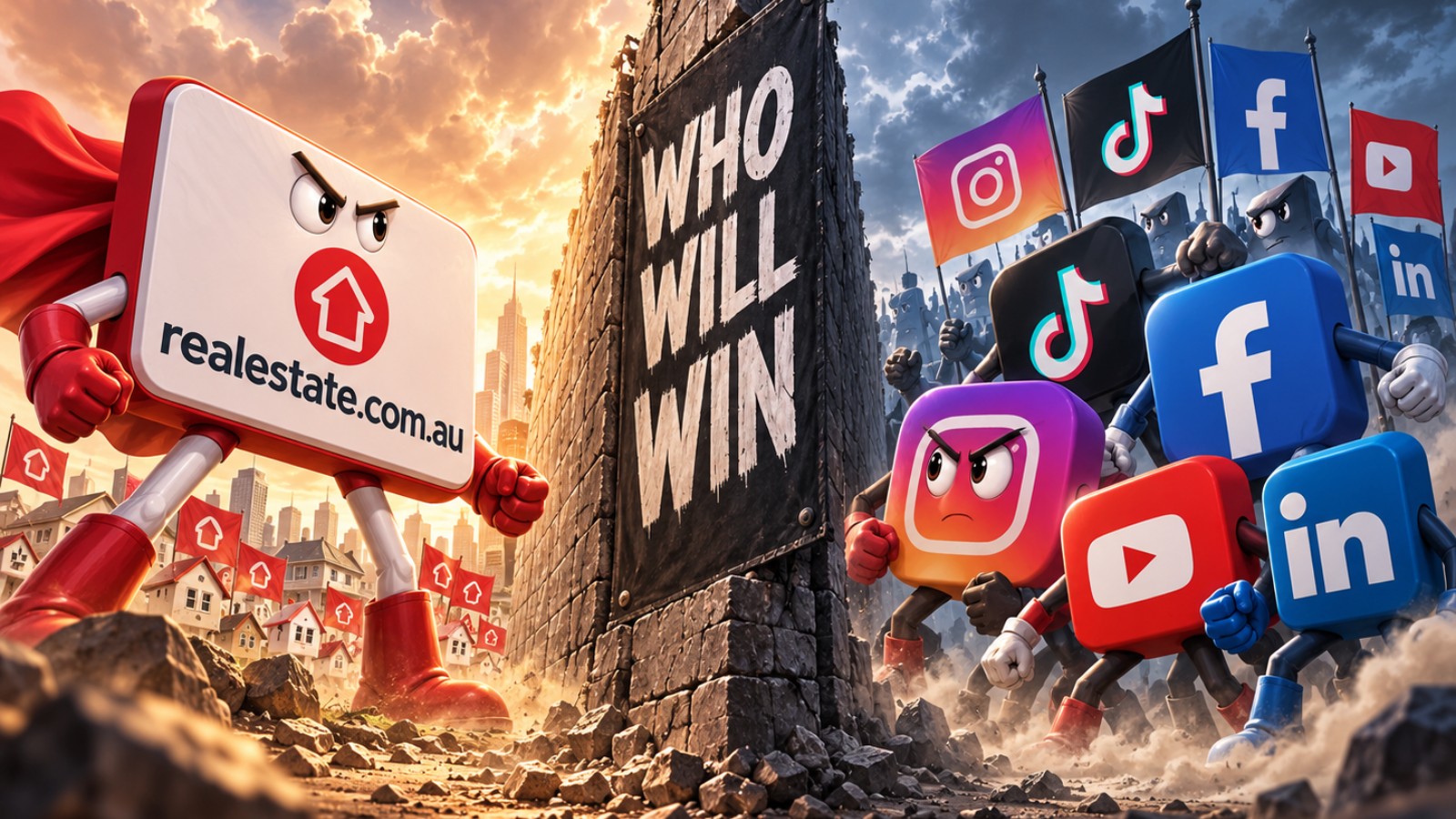 REA vs the socials: Has Australia’s property marketing war just begun?