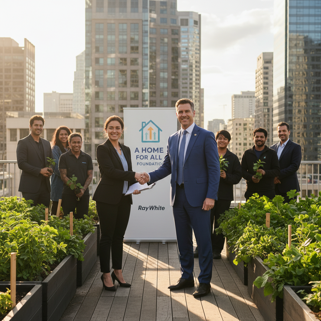 Grassroots Initiatives to End Homelessness are Given a Boost by Ray White and A Home for All Foundation