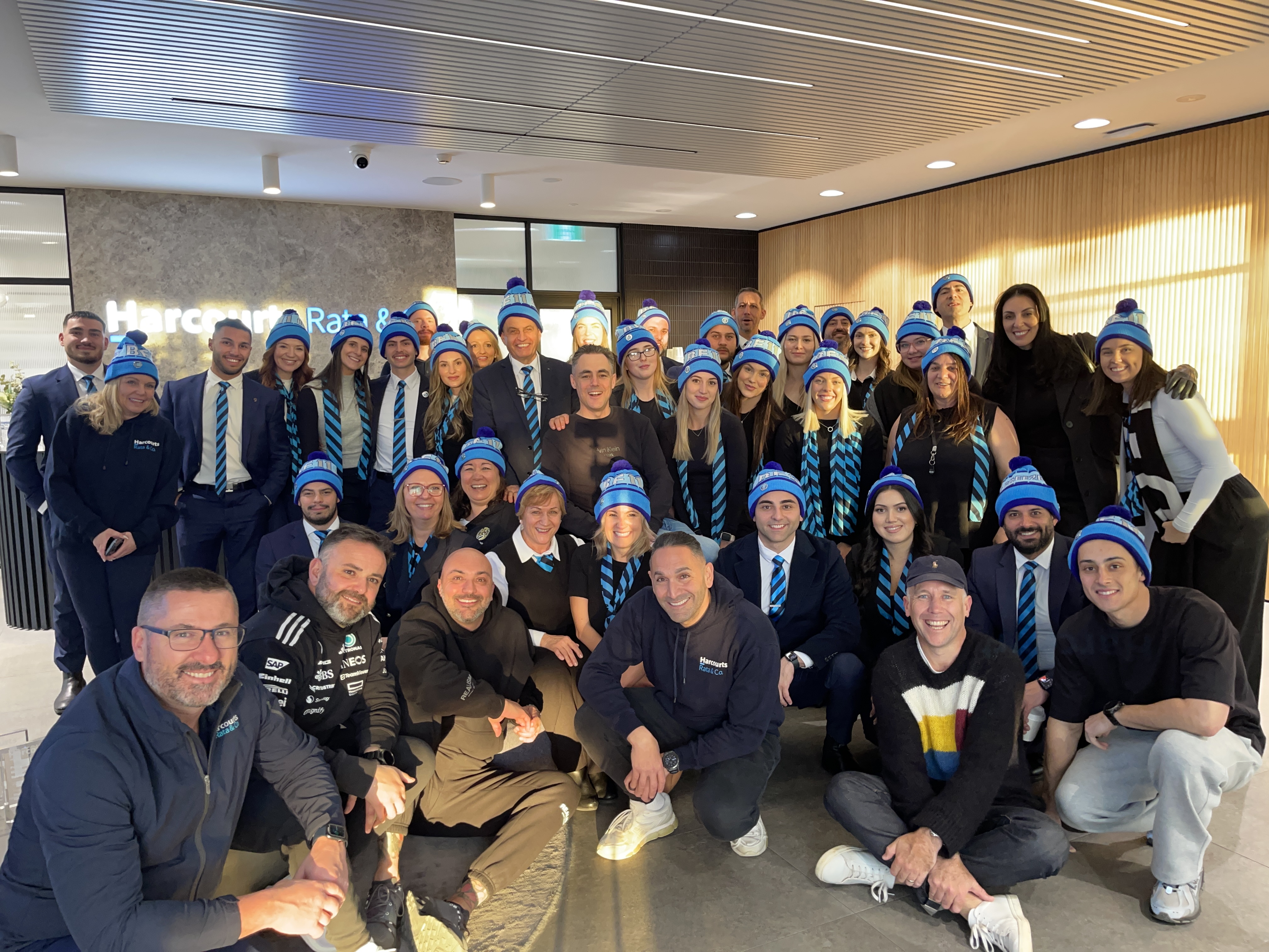 Harcourts Rata & Co Put the Boss on Ice for a Great Cause