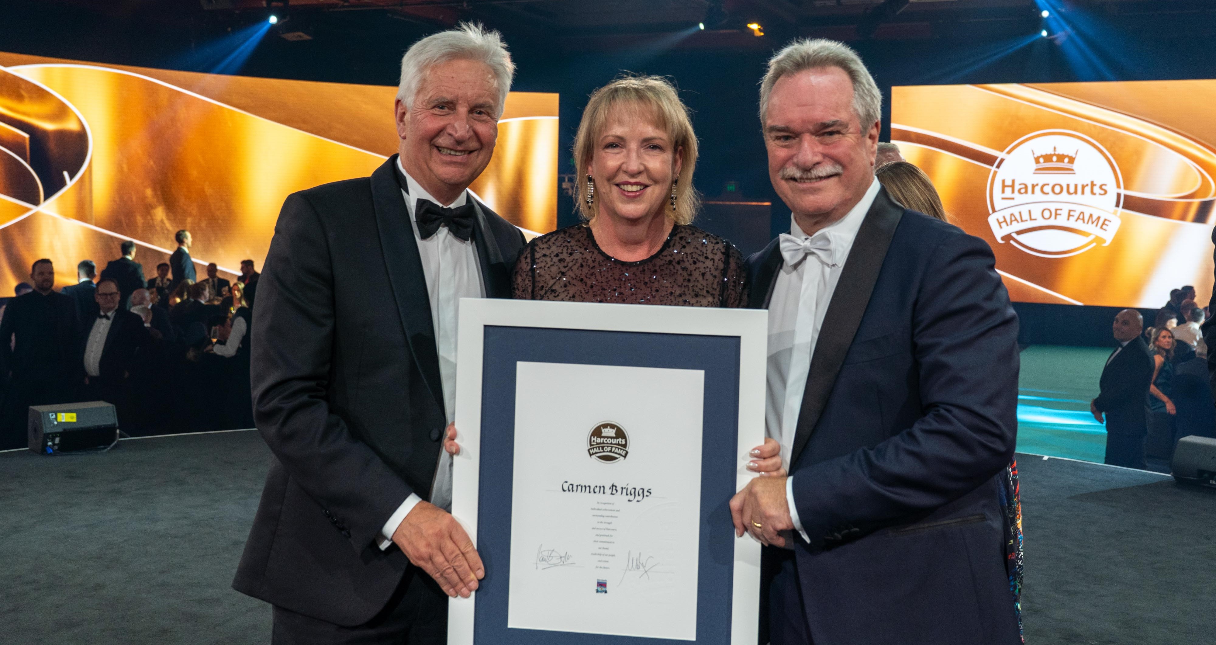 Carmen Briggs Honoured as Harcourts Hall of Fame Inductee at 2025 International Awards