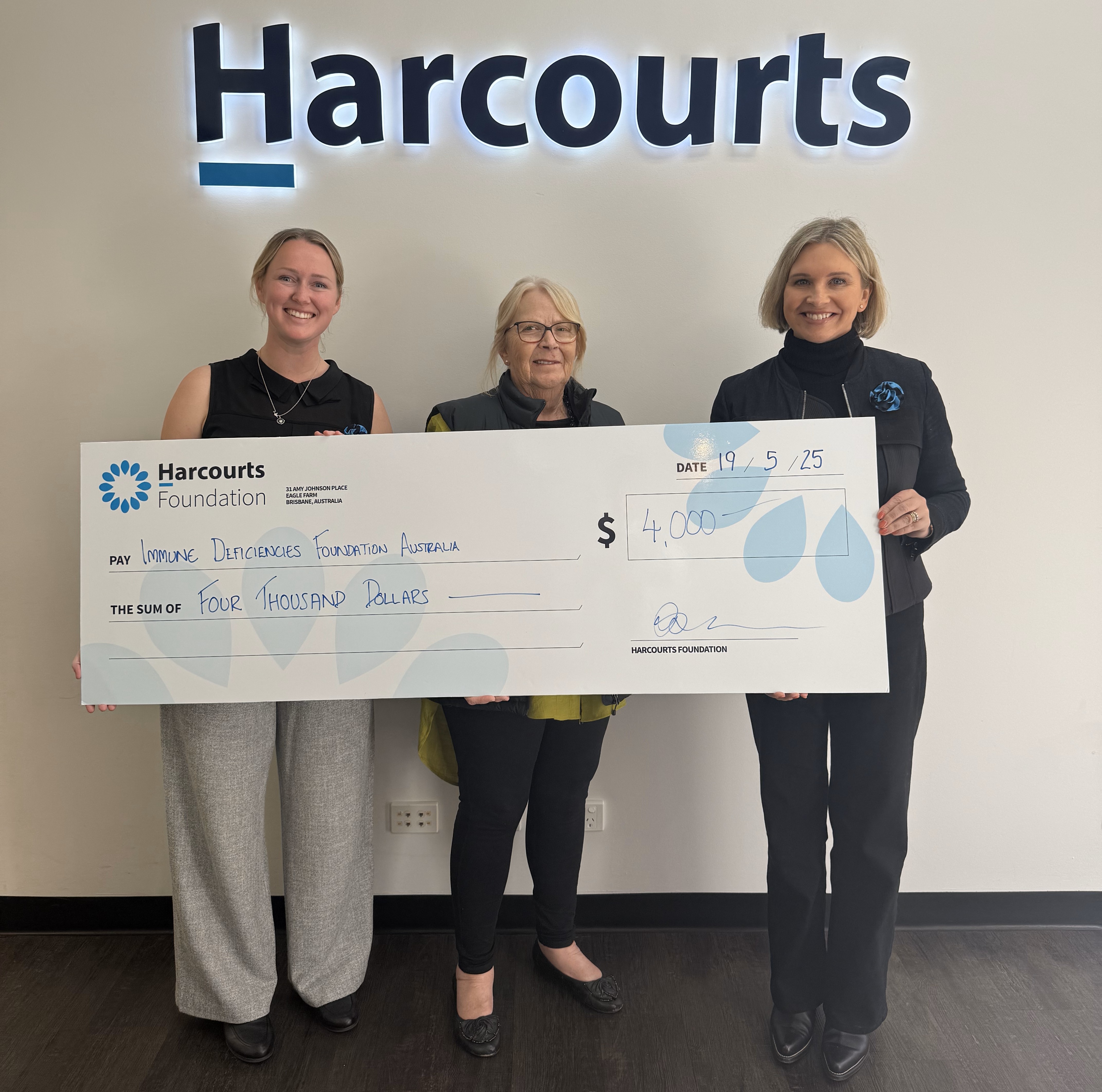 The Harcourts Foundation Supports Circus Quirkusand the Immune Deficiencies Foundation Australia