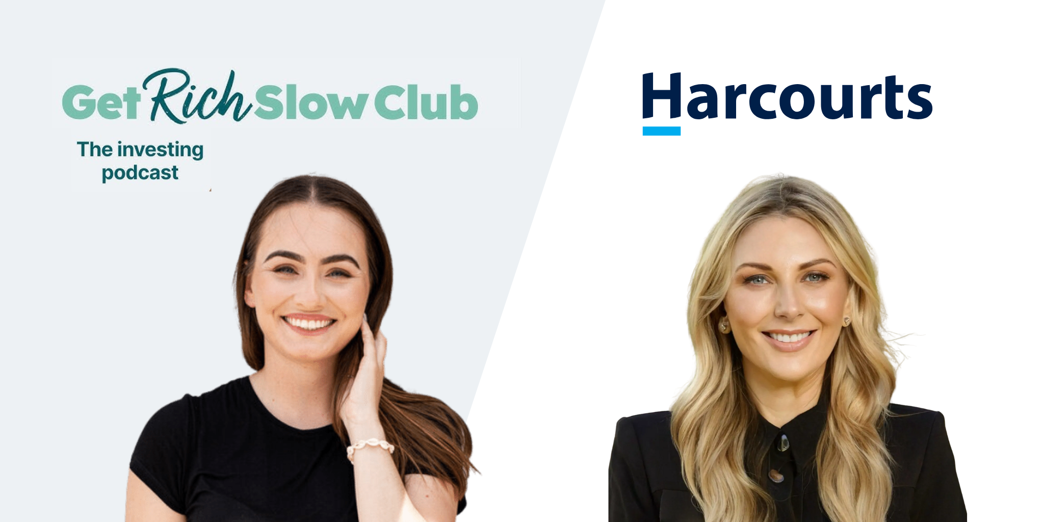 Harcourts Partners with Influencer for Get Rich Slow Club Podcast Collaboration