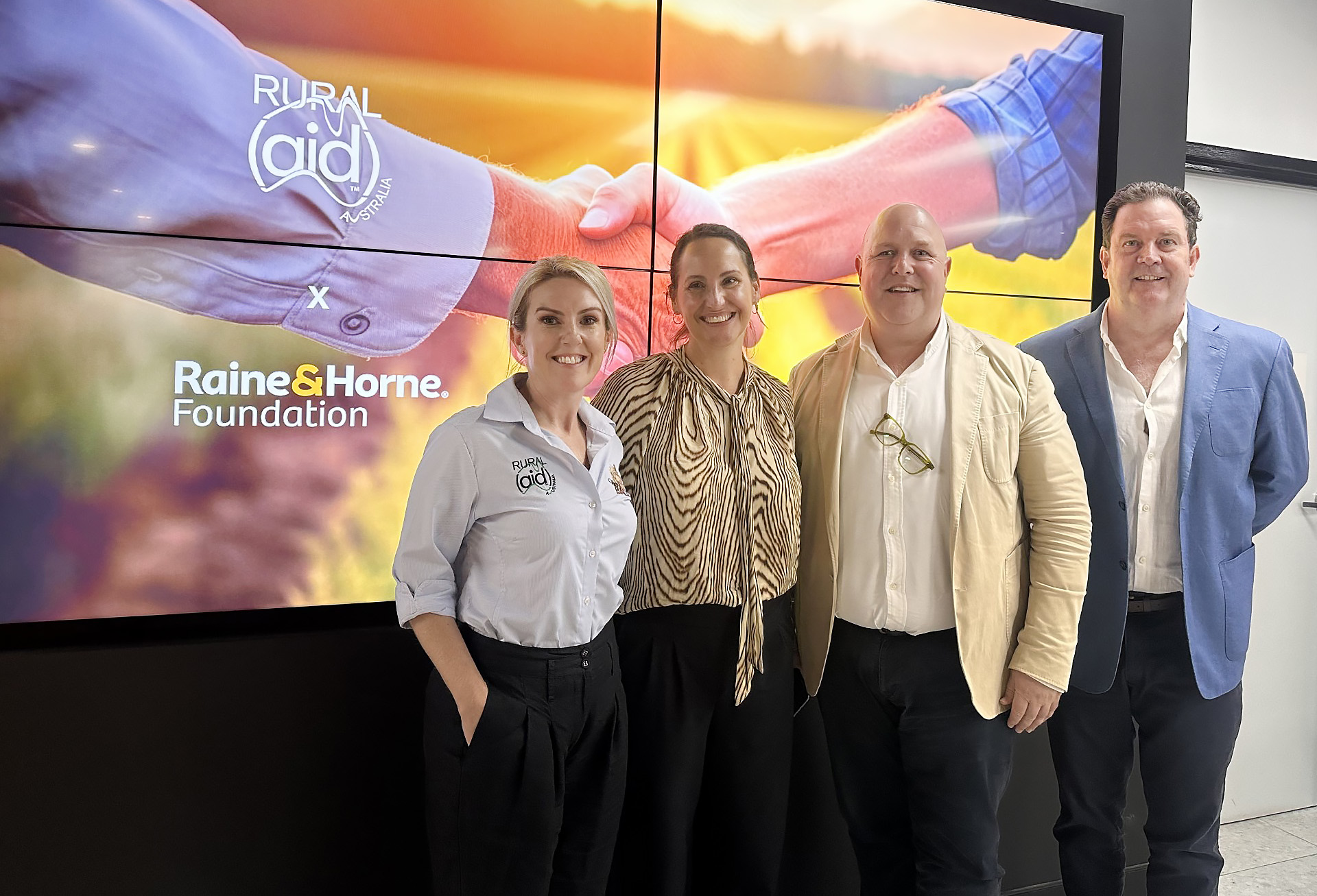 Raine & Horne celebrates 142nd anniversary with a $100,000 commitment to Rural Aid to bolster support for farmers