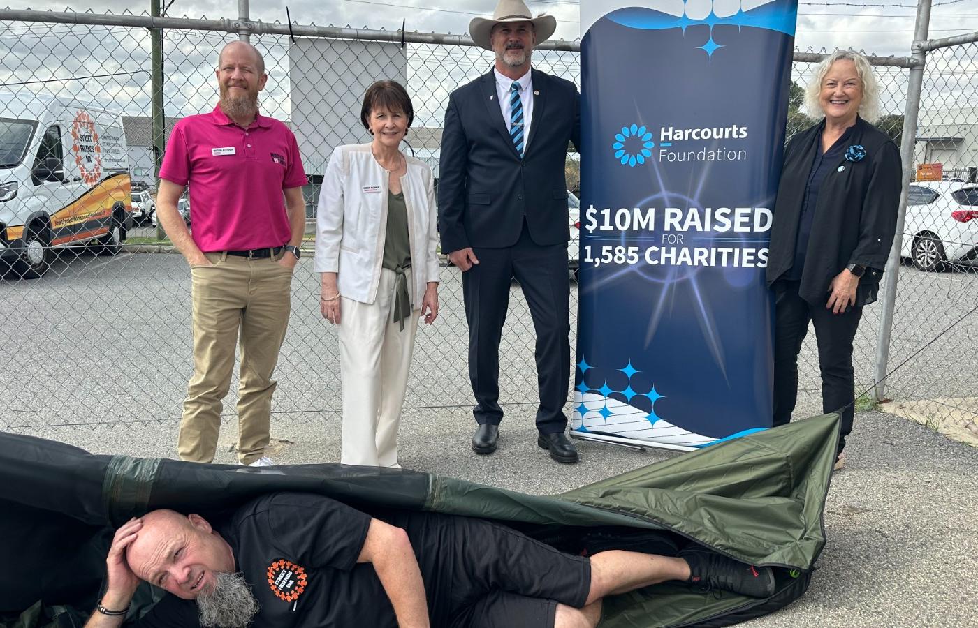 Harcourts Foundation Partners with Local Charities to Bring Comfort to Western Australia’s Homeless