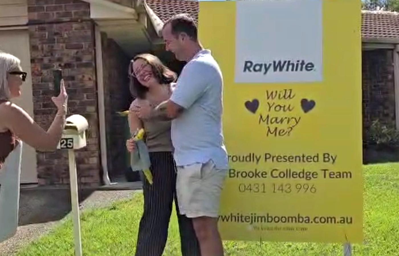 The Undercover Agent Behind the Ultimate Sold Sign Surprise