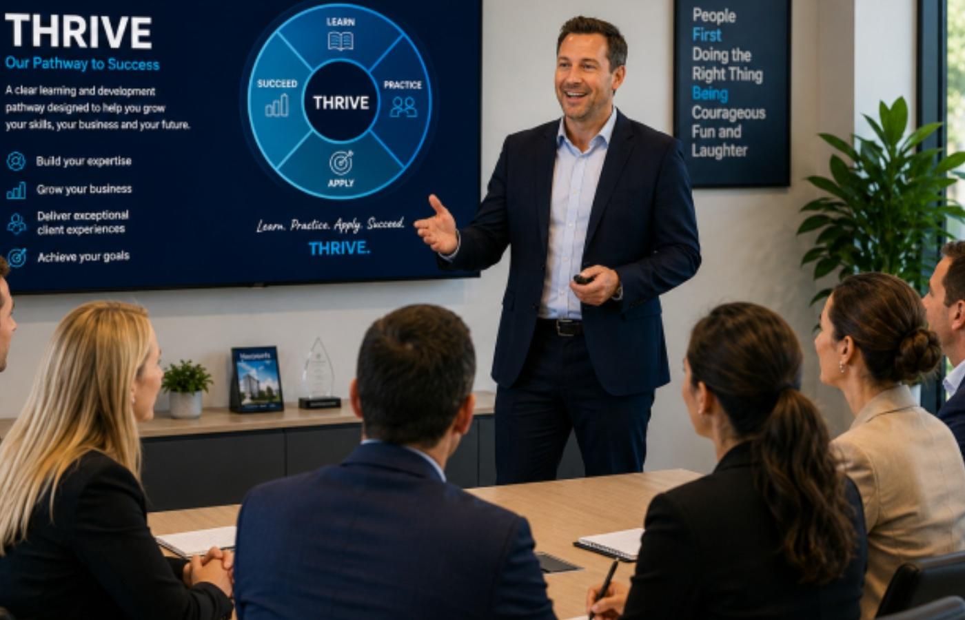 Harcourts Strengthens Commitment to Learning with the Rollout of Thrive