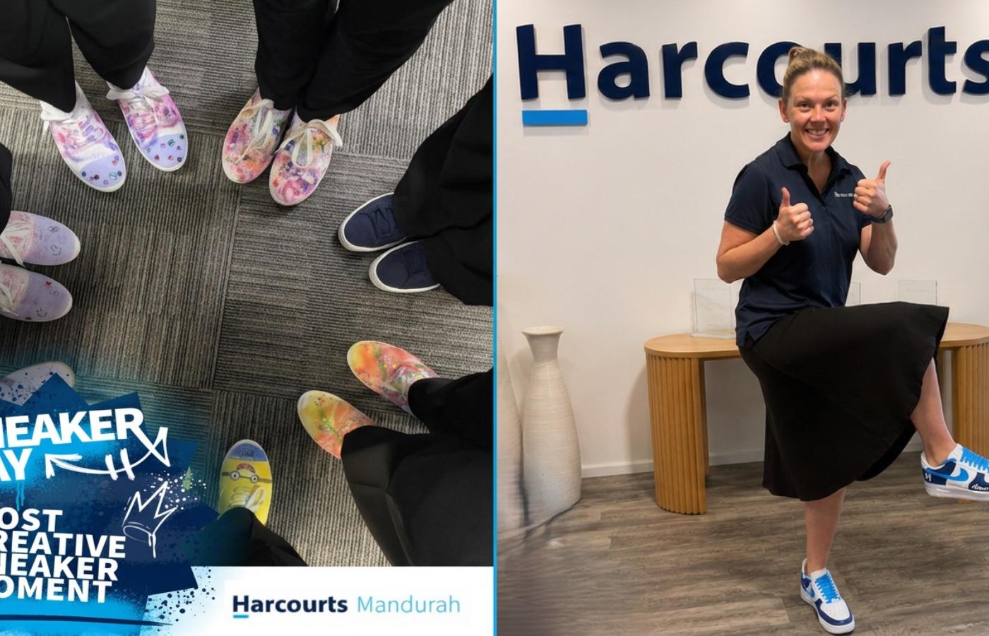 Big Hearts, Bold Sneakers and a Whole Lot of Sole: Harcourts Foundation Crowns Its First Sneaker Day Champions