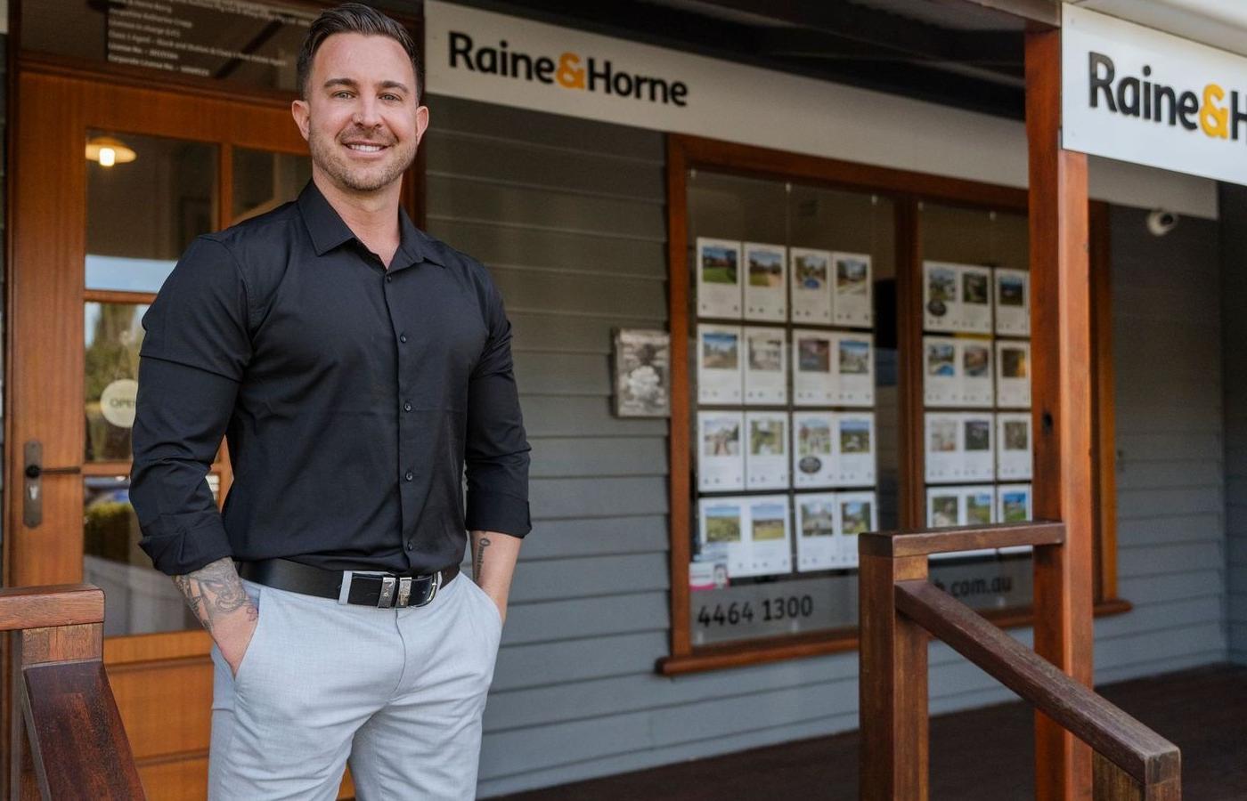 Married At First Sight's Chris Robinson joins Raine & Horne Berry