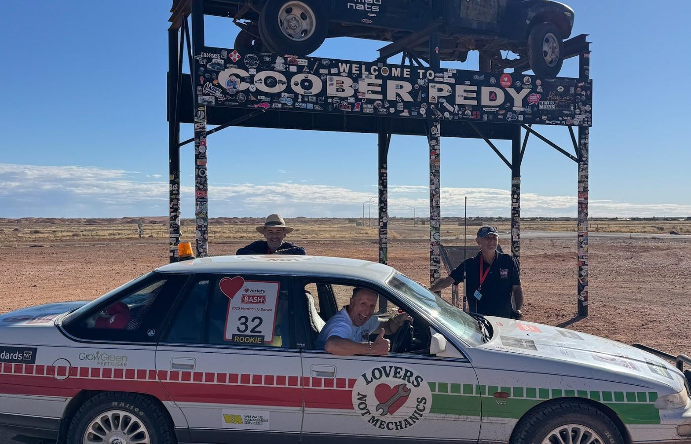 Woodards Executive Chairman takes on 6,000km outback challenge for Variety