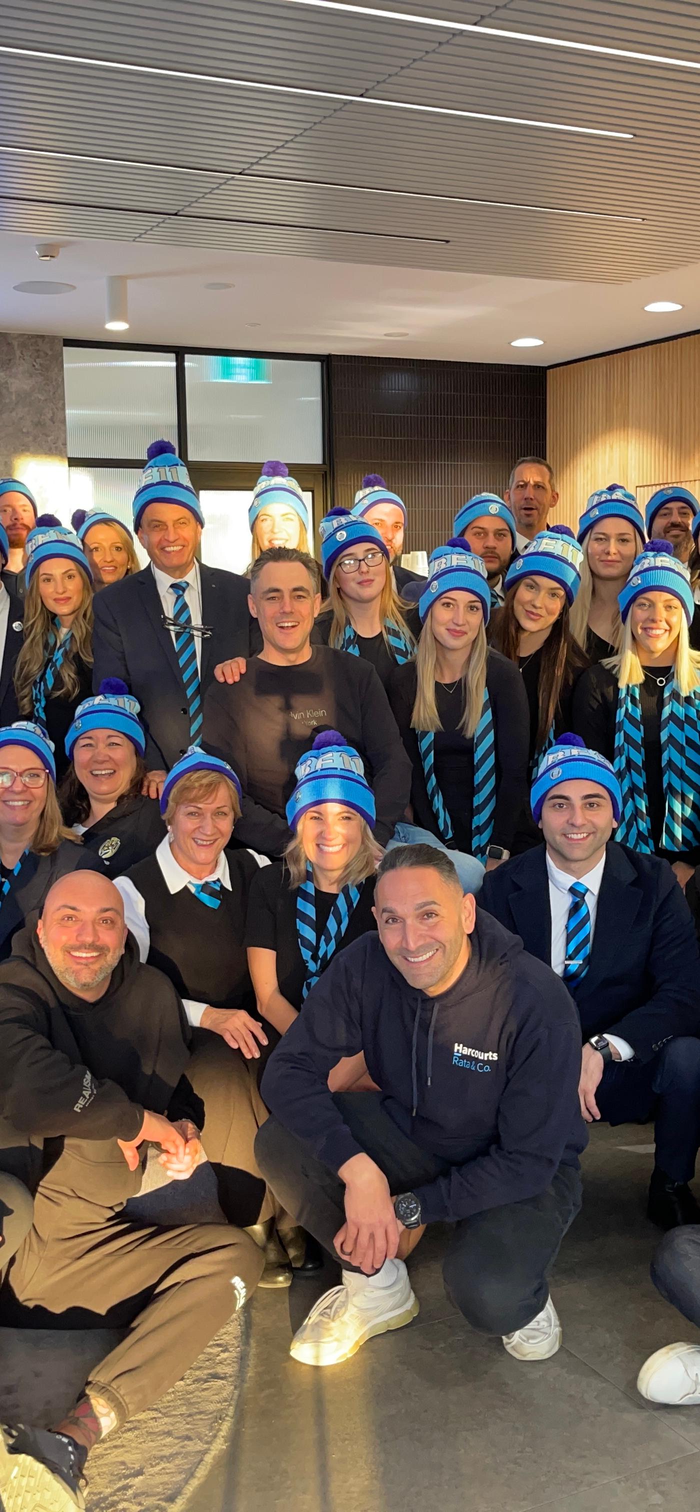 Harcourts Rata & Co Put the Boss on Ice for a Great Cause