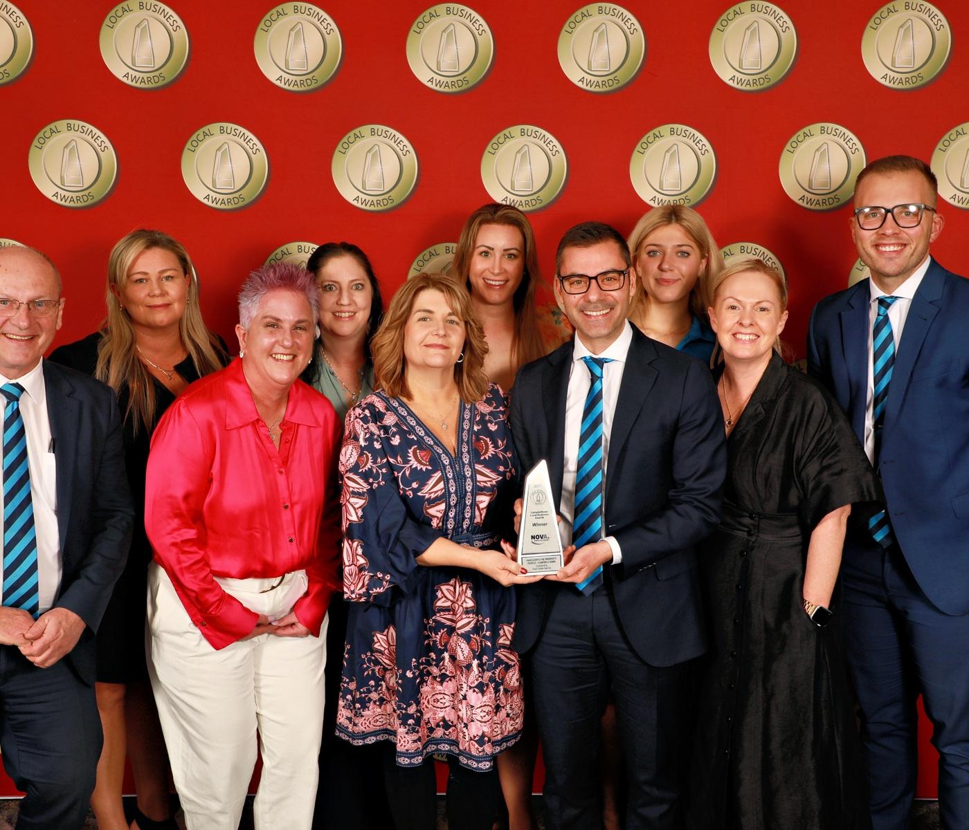 Harcourts The Property People Celebrates Yet Another Outstanding Real Estate Agency Win