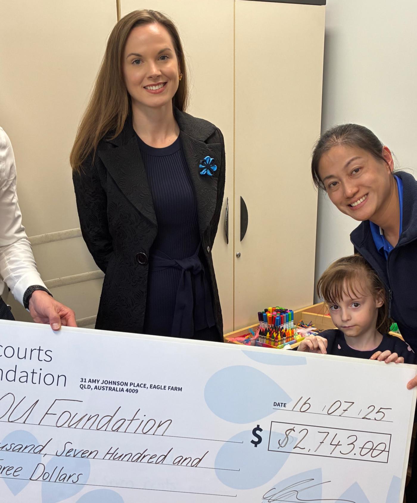 Harcourts Foundation Supports AEIOU Foundation with Generous Grant