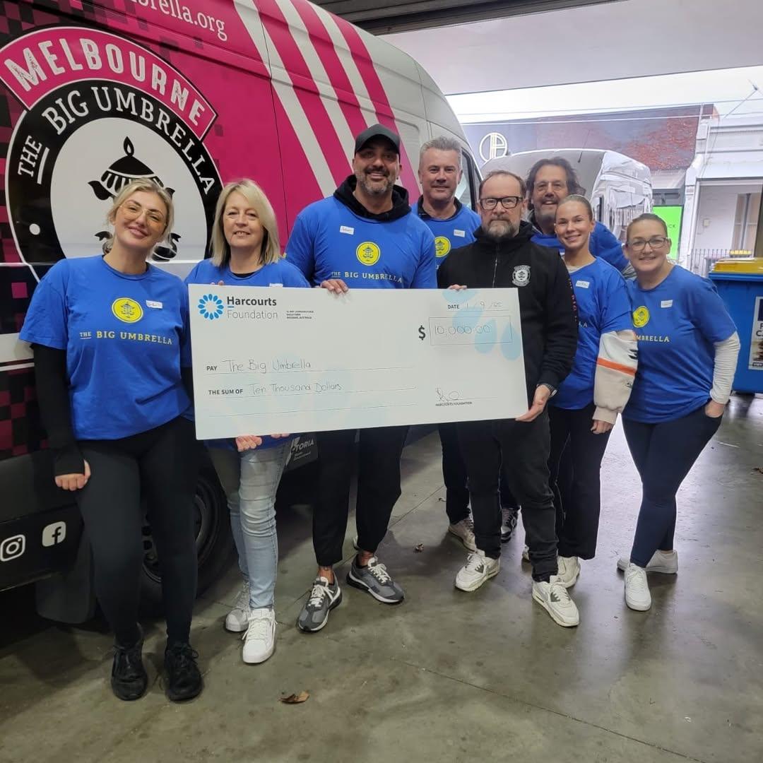 Harcourts Foundation Grant Bolsters Food Relief Efforts of The Big Umbrella