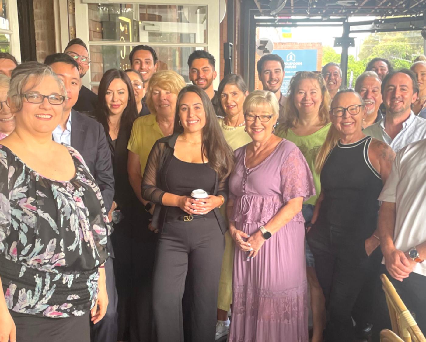 The real estate catch-up taking Sydney by storm
