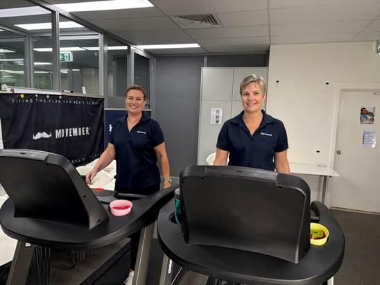Harcourts Mandurah Takes on 36-Hour Treadmill Challenge for Movember